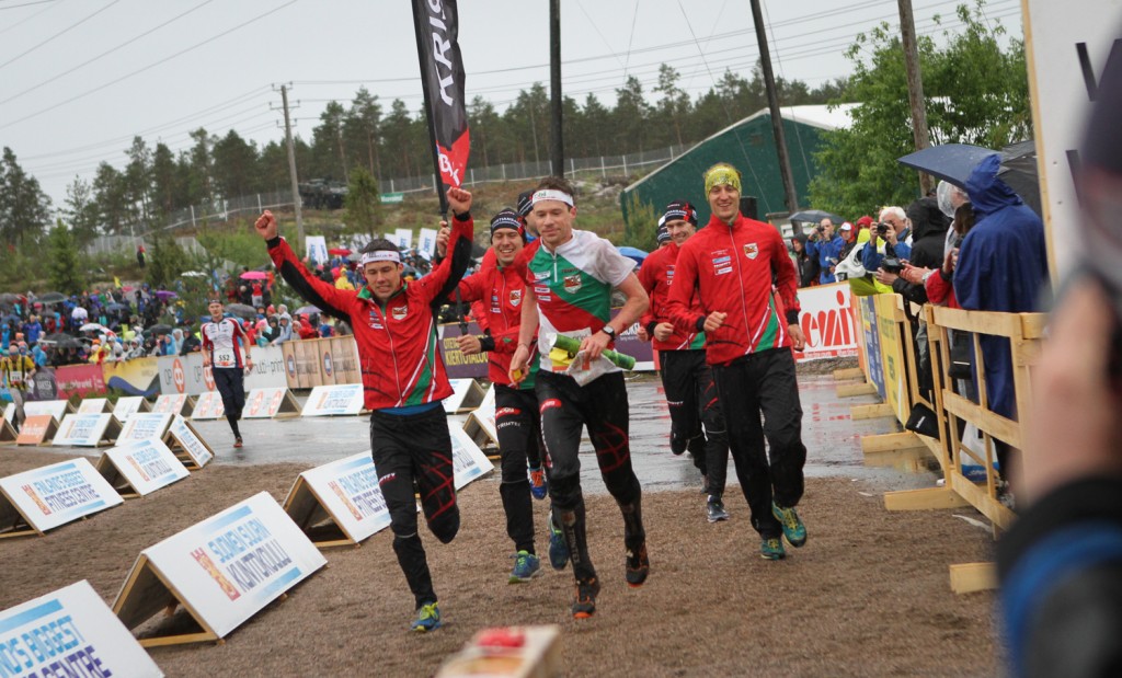 Kristiansand's team finishes as the victors. Photo: Heikki Silvennoinen.